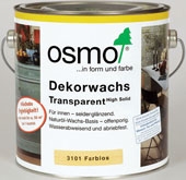 Dekorwachs Transparent  Цветные масла - Краски и масло OSMO для внутренних работ Osmo Стены, потолки, мебель