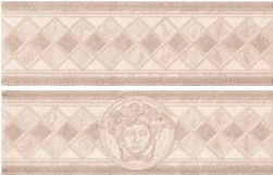 Fascia Geometrica Bianco/Grigio - Керамическая плитка Versace Home Venere