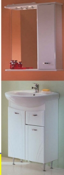 МУРЕНА 60 Комплект 2 - Мебель для ванной комнаты Ecolevel